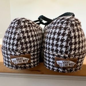 Low top houndstooth Vans